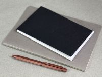 Ручка мультисистемная Rhodia, 3в1 (черный+красный+кар 0,5), корпус Коричневый