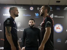 Участники Кубка Ил Дархана по смешанным единоборствам встретились лицом к лицу