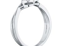 Кольцо из белого золота с бриллиантами э0901кц04200780