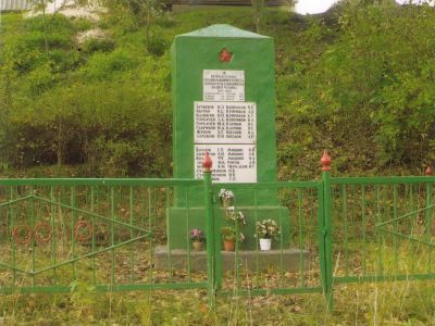 Братская могила 11 советских воинов, погибших в 1941 и 1943 гг. в боях с немецко-фашистскими захватчиками