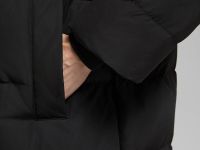 Пуховое пальто прямого силуэта