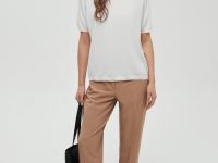 Брюки зауженного кроя