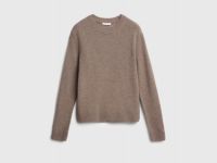 Джемпер из шерсти, Коричневый