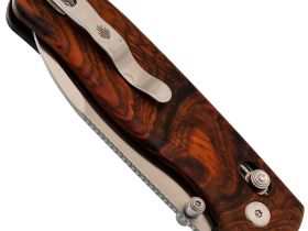 Складной нож Kizer Drop Bear, сталь Nitro-V, рукоять дерево