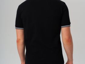 Джемпер трикотажный с воротником поло для мужчин