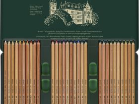 Набор карандашей пастельных Faber-castell "Pitt" 60 цв в металле