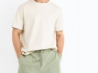 Базовые шорты из хлопка, Зеленый