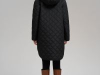 Стеганое пальто с искусственным утеплителем