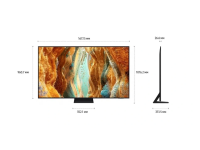 Телевизор Samsung QE75QN70FAUXRU, 75", QLED 4K UHD, 120–144 Гц, Smart TV (Tizen)