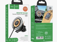 Автомобильный держатель с беcпроводной зарядкой Hoco (CW42) Discovery Edition (черный)