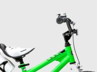 Детский велосипед Royal Baby Freestyle Steel 14, год 2022, цвет Зеленый