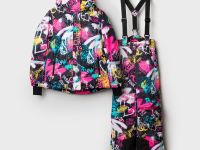 Комплект текстильный с полиуретановым покрытием для девочек: куртка, брюки