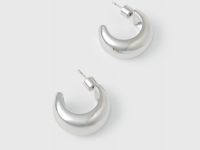 Серьги-кольца, Серебряный