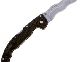 Нож складной Cold Steel Kris Voyager, сталь AUS-10A, рукоять Griv-Ex, черный