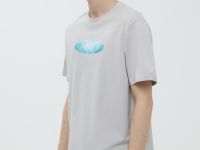 Футболка из хлопка с принтом