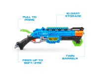 4861 Игровой набор ZURU X-Shot DINO ATTACK: Кло Хантер (бластер, 6 мишеней, 24 снаряда)