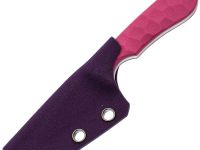 Фиксированный нож Exodus EDC Карма #4, сталь VG-10, рукоять G10, розовый