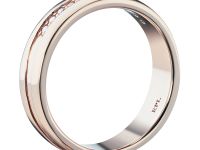 Кольцо из красного золота с бриллиантами э0201кц05160600