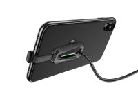 Кабель Borofone BU9 Unreal gaming USB/Lightning 1.2m (черный)