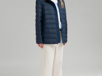 Пуховик с натуральным наполнителем и водоотталкивающей пропиткой