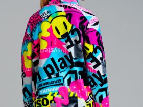 Куртка трикотажная для девочек