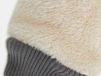 Утепленные варежки на флисе из коллаборации с maneken