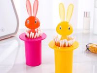 Alessi Футляр для зубочисток 7,5х14х7,5 см синий Magic Bunny Alessi
