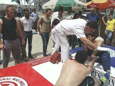 В Азербайджане выявили сильнейших мас-рестлеров