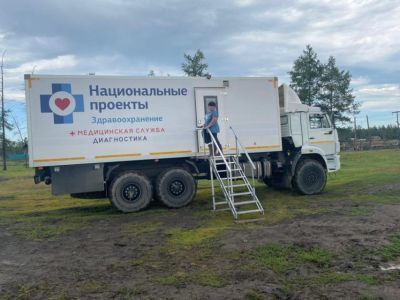 Врачи Чурапчинской ЦРБ совершили 83 выезда на передвижном медицинском комплексе