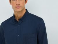 Классическая рубашка, Синий