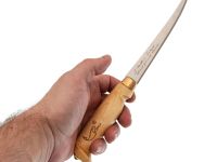 Филейный нож Rapala FNF6, нержавеющая сталь, лакированная береза