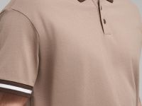 Свободное поло comfort fit из хлопкового джерси