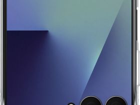 Чехол Samsung Clear Case для Z Flip7 прозрачный