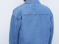 Джинсовая куртка, Голубой