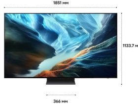 Телевизор Samsung 83" OLED S90H 4K, Процессор NQ4 AI Gen3, Smart ТВ (2026) QE83S90HAEXPY черный графит
