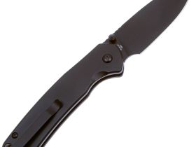Складной нож CJRB Pyrite, сталь AR-RPM9, рукоять сталь, черный