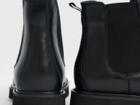 Ботинки челси из натуральной кожи, Черный