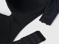 Бюстгальтер с формованными чашками, Черный