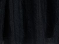 Сетчатая мини-юбка для девочек, Черный