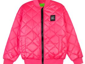 Куртка текстильная с полиуретановым покрытием для девочек