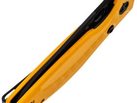 Складной нож Bestech Knives Angry Owl, сталь D2, рукоять G10, желтый