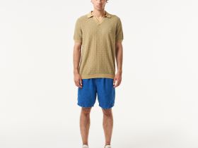Мужское трикотажное поло Lacoste