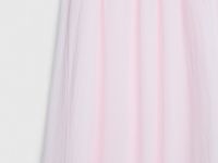 Юбка миди А-силуэта, Розовый