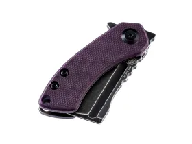 Складной нож Kansept Mini Korvid, сталь 154CM, рукоять G10, Purple