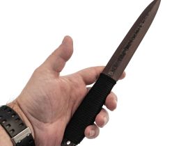 Спортивный нож ЮСТ-1, сталь 65Г