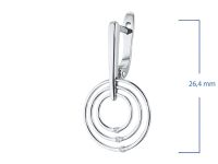 Серьги из белого золота э4712сг09181100