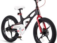 Детский велосипед Royal Baby Space Shuttle 18, год 2022, цвет Черный