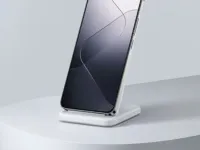 Беспроводное зарядное устройство Xiaomi Mi Vertical Wireless Charger 30W (белый) (MDY-17-EM)