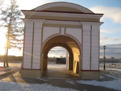 Тобольские ворота Омской крепости