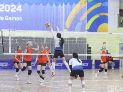 Дан старт чемпионату Якутии по волейболу среди женских команд